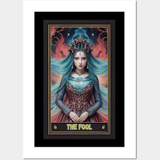 The Fool Tarot Card - Embark on a Whimsical Journey of Discovery and Enlightenment Posters and Art